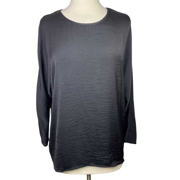 41 Hawthorn Celia Mixed Media Dolman Blouse, M - Picture 1 of 7